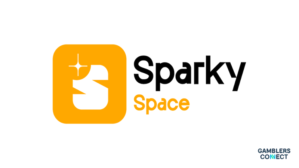 The Sparky Space logo featuring a stylized white 'S' with a star inside an orange square next to the black "Sparky Space" text.