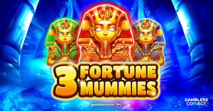 Spinomenal Unearths “3 Fortune Mummies” Slot with x3,000 Grand Jackpot