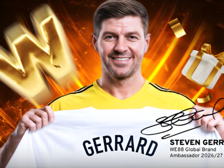 Steven Gerrard Joins WE88 as Global Brand and World Cup 2026 Ambassador