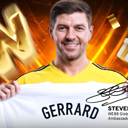 Steven Gerrard Joins WE88 as Global Brand and World Cup 2026 Ambassador