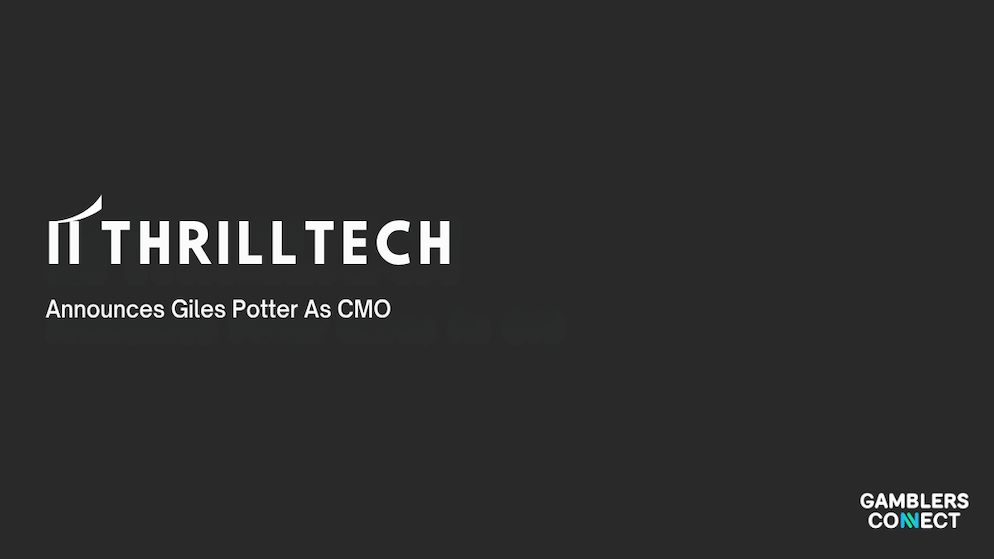 ThrillTech has strengthened its leadership team with the appointment of Giles Potter to drive global marketing strategies.