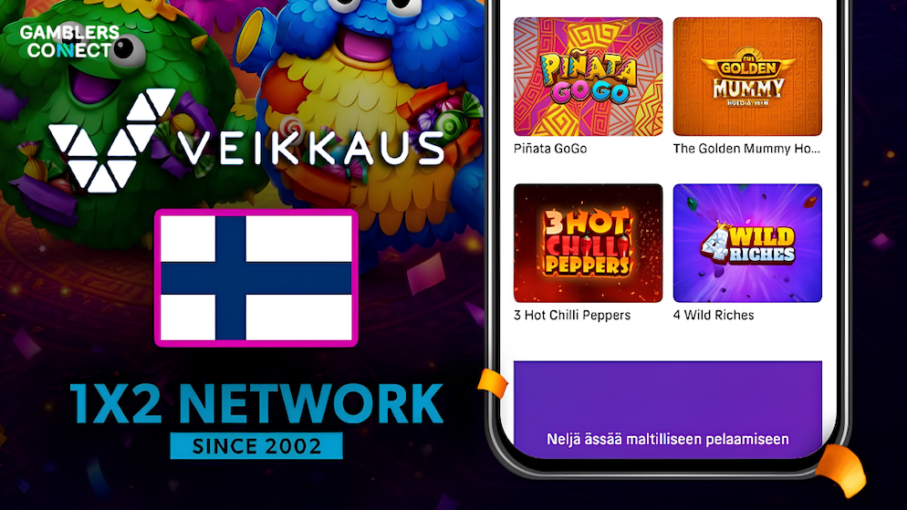 1X2 Network has officially entered the Finnish iGaming market through a landmark content agreement with the state-owned operator Veikkaus. 