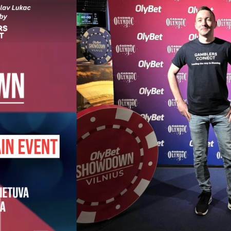 Gamblers Connect Sponsors Miroslav Lukac at OlyBet Vilnius