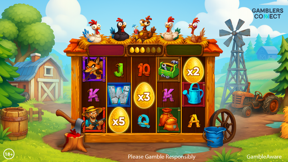 Belatra Releases "Foxy Eggs" Video Slot Featuring 10,000x Max Payout and Fusion Mechanics