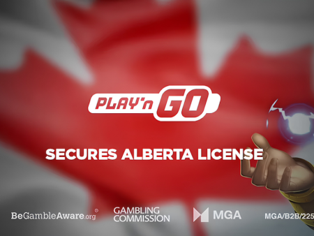 Play’n GO Secures B2B Online Gaming Content Supplier License in Alberta