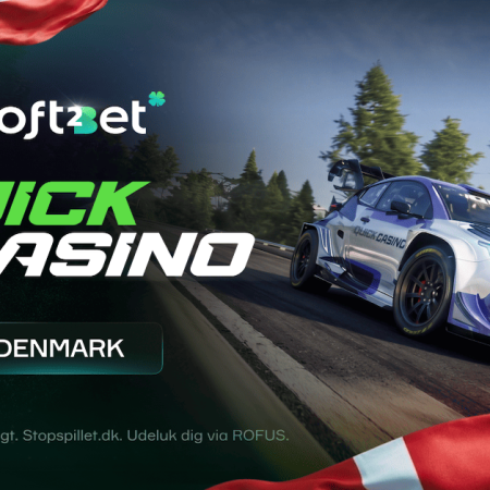 Soft2Bet Launches QuickCasino.dk in Denmark with Rally-Themed Gamification