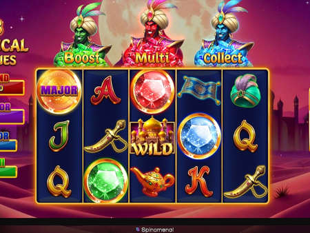 Spinomenal Unveils Arabian Adventure with 3 Magical Genies