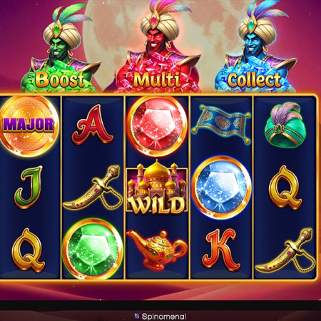 Spinomenal Unveils Arabian Adventure with 3 Magical Genies