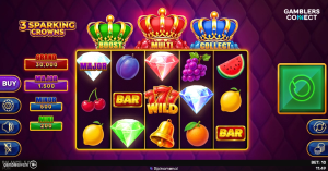Spinomenal Expands Fruit-Machine Genre with the Launch of “3 Sparking Crowns”