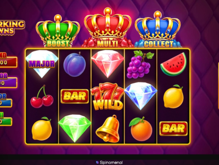 Spinomenal Expands Fruit-Machine Genre with the Launch of “3 Sparking Crowns”