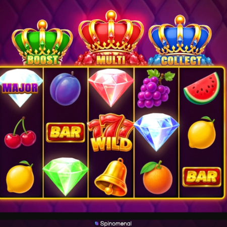 Spinomenal Expands Fruit-Machine Genre with the Launch of “3 Sparking Crowns”