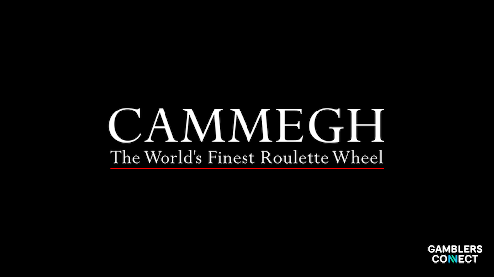 The high-contrast white and red typography of the official Cammegh Limited logo centered over a solid dark background layout.