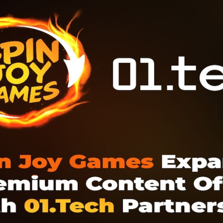 Spin Joy Games Finalizes Global Distribution Deal with Aggregator 01.tech