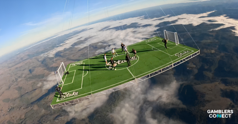 Stake Deploys High-Altitude Floating Pitch Activation to Lead Seasonal Acquisition Drive