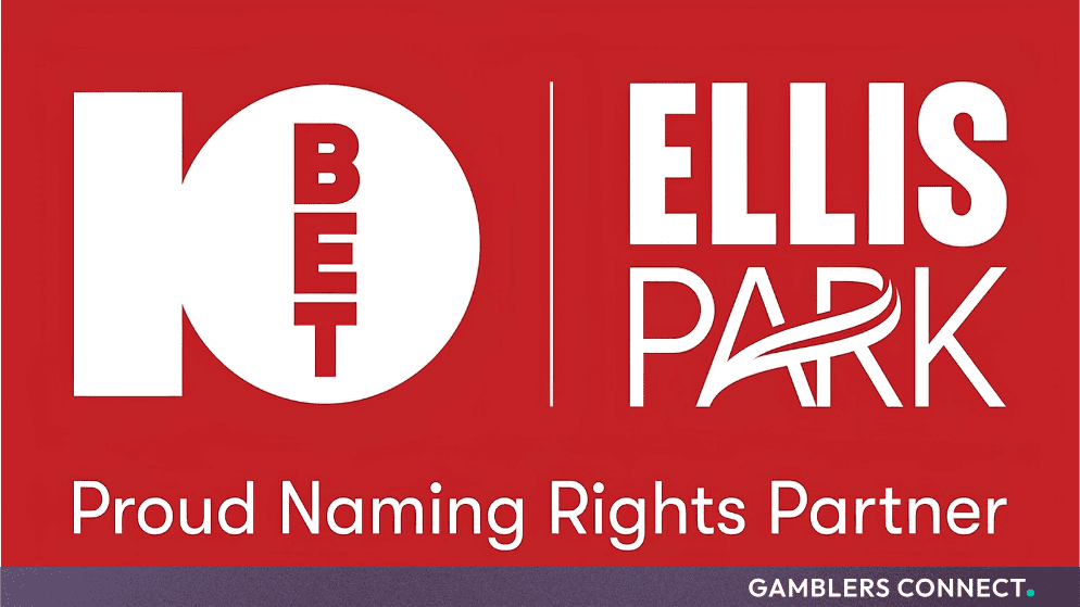 10bet Secures Five-Year Naming Rights for Ellis Park Stadium 1 Corporate logo detailing the five-year commercial rebrand of Ellis Park Stadium to 10bet Ellis Park.