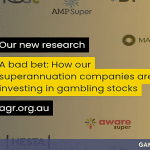 Landmark Index Reveals Australia’s Top 20 Superannuation Funds Hold $14.8 Billion in Listed Gambling Stocks Amid Calls for Rigorous Responsible Investment Reform