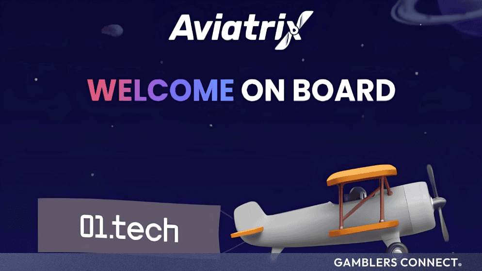 Aviatrix Expands Global Reach Through Content Distribution Deal with Aggregator 01.tech 1 Promotional graphic celebrating the distribution partnership between Aviatrix and game aggregator 01.tech.