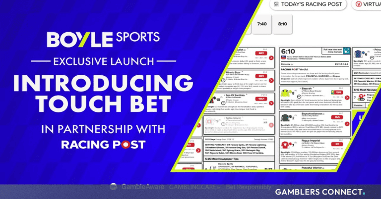 BoyleSports Launches “Touch Bet” Across Digital Racing Post Shops Estate