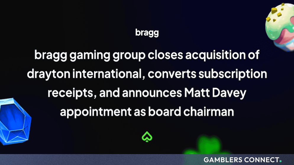 Corporate branding graphic detailing Bragg's latest market expansion steps.