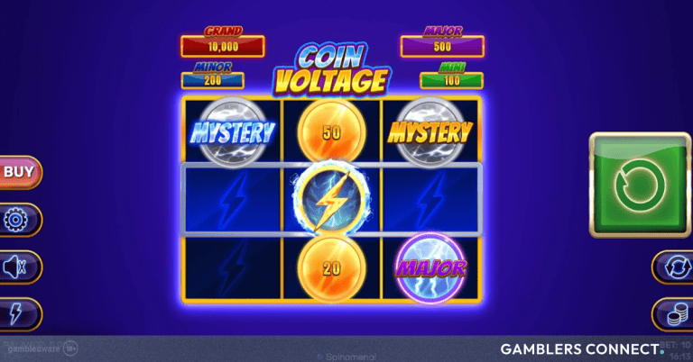 Spinomenal Unveils High-Voltage Slot “Coin Voltage – Blast the Bonus 3×3”