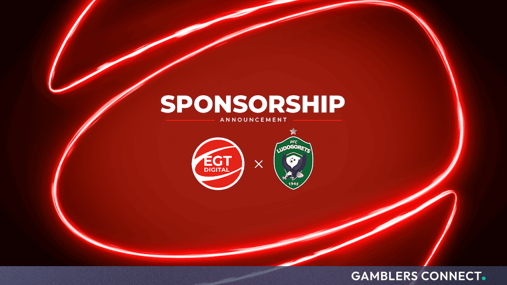 EGT Digital Announced as Official Sponsor of PFC Ludogorets 1 The official sponsorship rollout graphic displaying the brand alignment between EGT Digital and PFC Ludogorets.