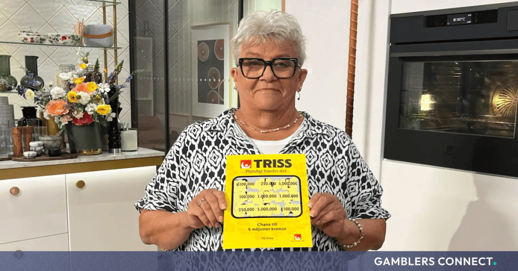 Eskilstuna Resident Lena Secures 100,000 Kronor Triss Win Live on TV4 Nyhetsmorgon