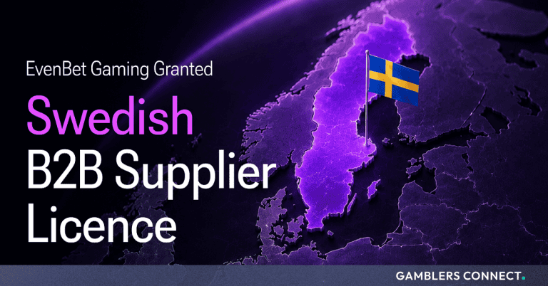 EvenBet Gaming Secures Five-Year B2B Supplier Licence in Sweden