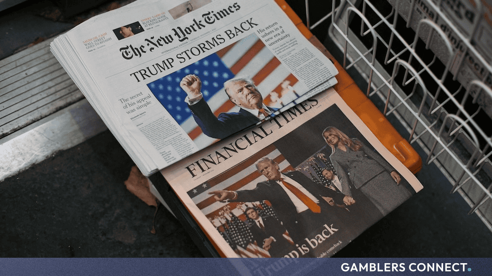 Media coverage from the Financial Times and The New York Times documenting Donald Trump's political comeback and subsequent economic influence.