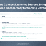 Gamblers Connect Puts Trust at the Foot of Every Story; Verified Sources Panel Now Links Each Claim to a Named Primary Authority