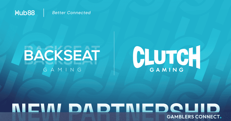 Hub88 Secures Dual Integration Deal with Backseat Gaming and Sister Studio Clutch Gaming