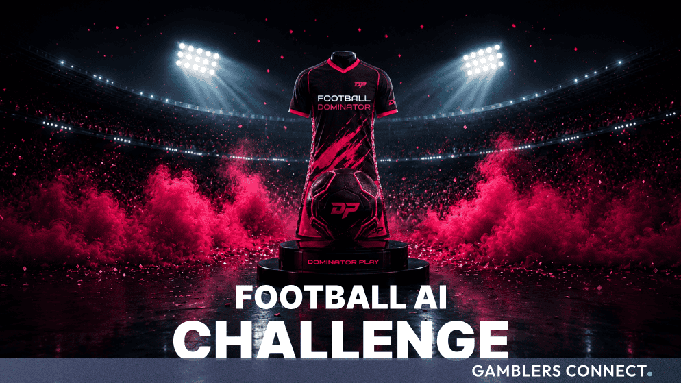 Dominator Play Launches World Cup Challenge: Win Self-Guiding Football Gear and Custom Kits 1 Digital marketing asset showcasing the official #FF4F8B and #1A0A12 color configurations for the Dominator Play interactive tournament giveaway.