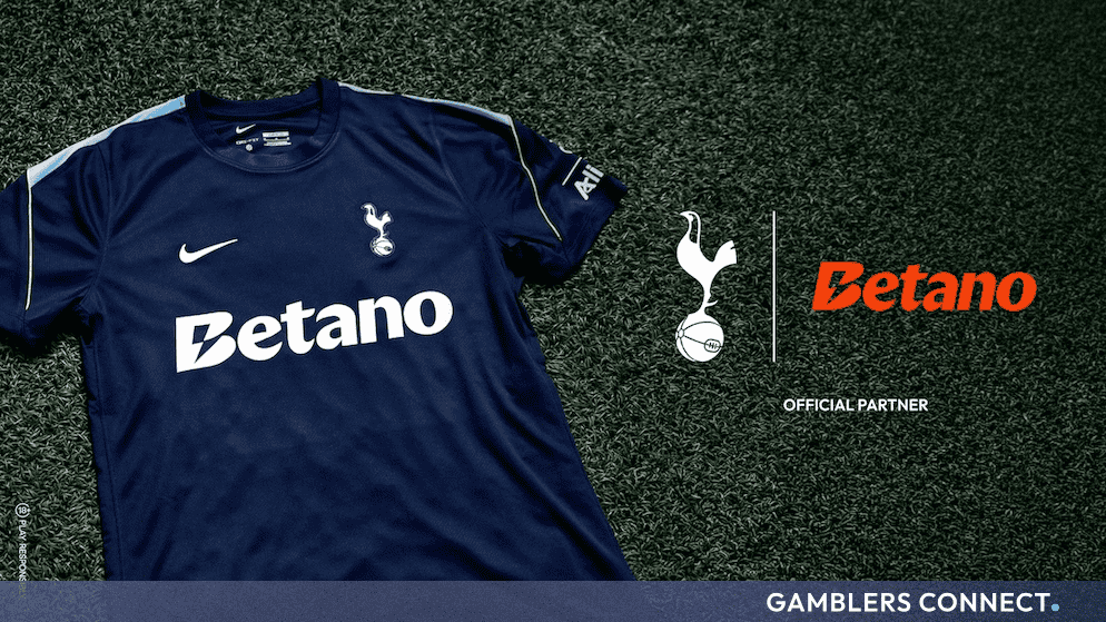 Tottenham Hotspur Finalizes Three-Year Commercial Partnership with Kaizen Gaming’s Betano Brand 1 Close-up showcase of the unreleased 2026/27 Tottenham Hotspur training range detailing the integrated Betano commercial logo.