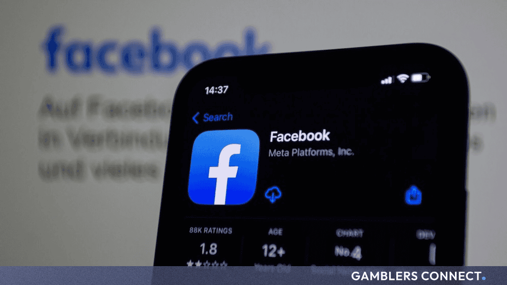 Indonesian Ministry Partners with Meta to Suppress Social Media Gambling Spam 1 Close-up of a digital device showing Meta Platforms branding, highlighting the systemic review of automated comment moderation filters.