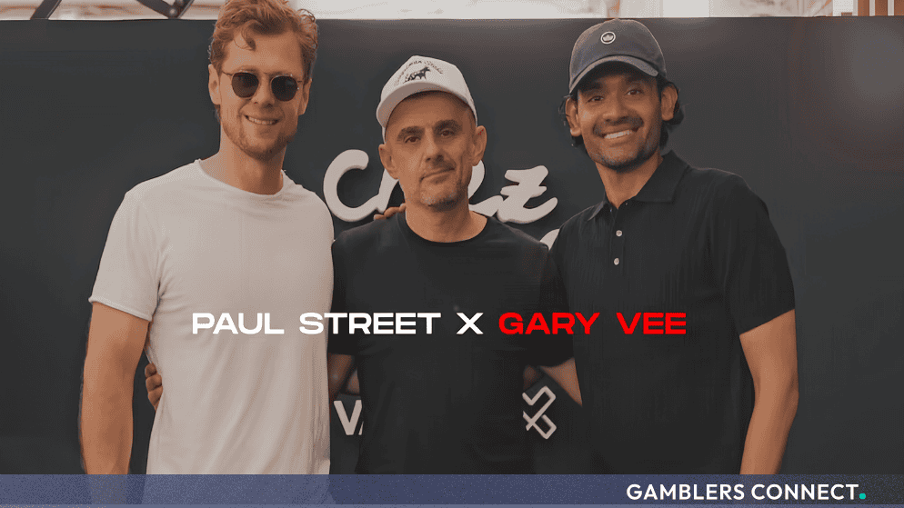 Aaron Paul and Gary Vaynerchuk announcing their performance marketing and GEO-focused partnership.