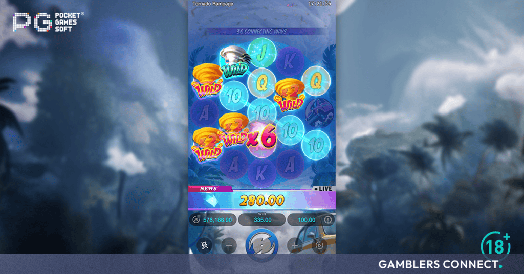 PG Soft Unveils Weather-Themed Slot Title Tornado Rampage Featuring Circular Layout and Travelling Wild Mechanics