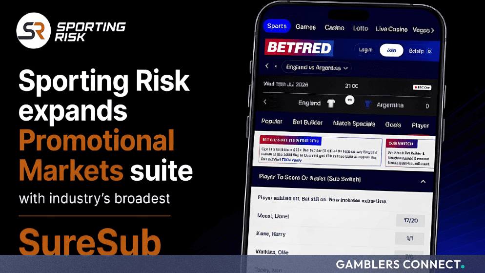 Sporting Risk Expands Promotional Markets Portfolio with Industry-Wide Launch of SureSub Player Props 1 suresub feature by sporting risk