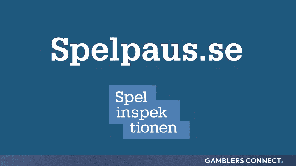 The official logo and domain layout for Spelpaus.se, the centralized national self-exclusion framework regulated by Spelinspektionen in Sweden.