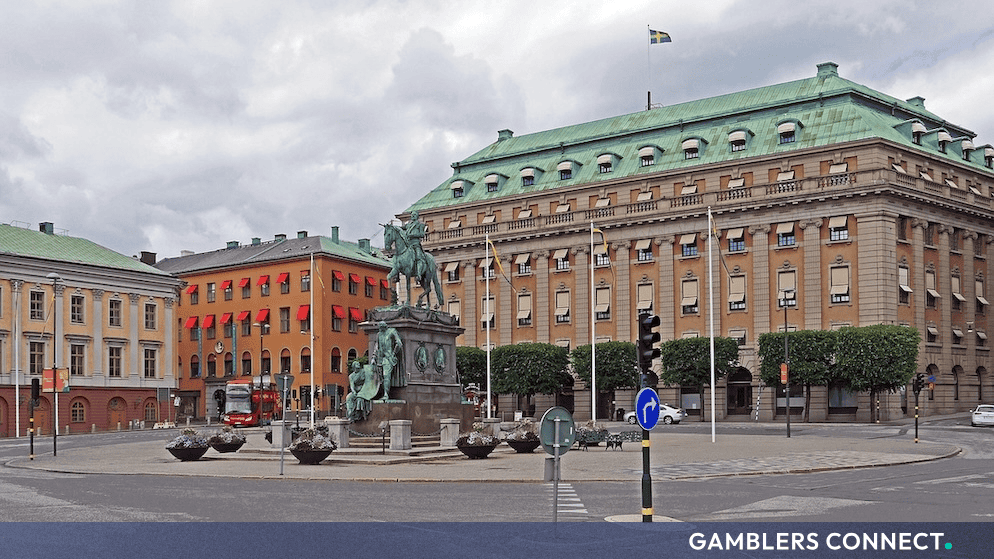 Urban architecture in Stockholm during regulatory review periods for the Swedish gaming market.