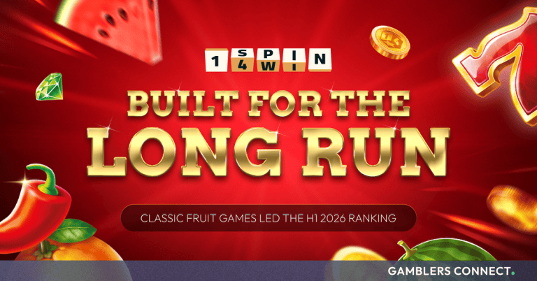 1spin4win Reveals H1 2026 Top Performers: Fruit Classics Dominate the Charts