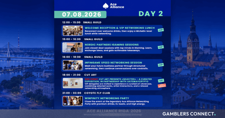 Ace Alliance Riga 2026: Day 2 Agenda