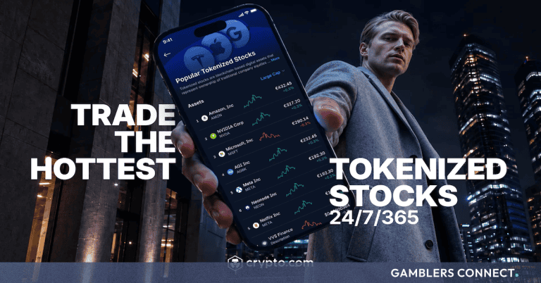 Crypto.com Launches Tokenized Stocks for 24/7 U.S. Equities and ETF Trading