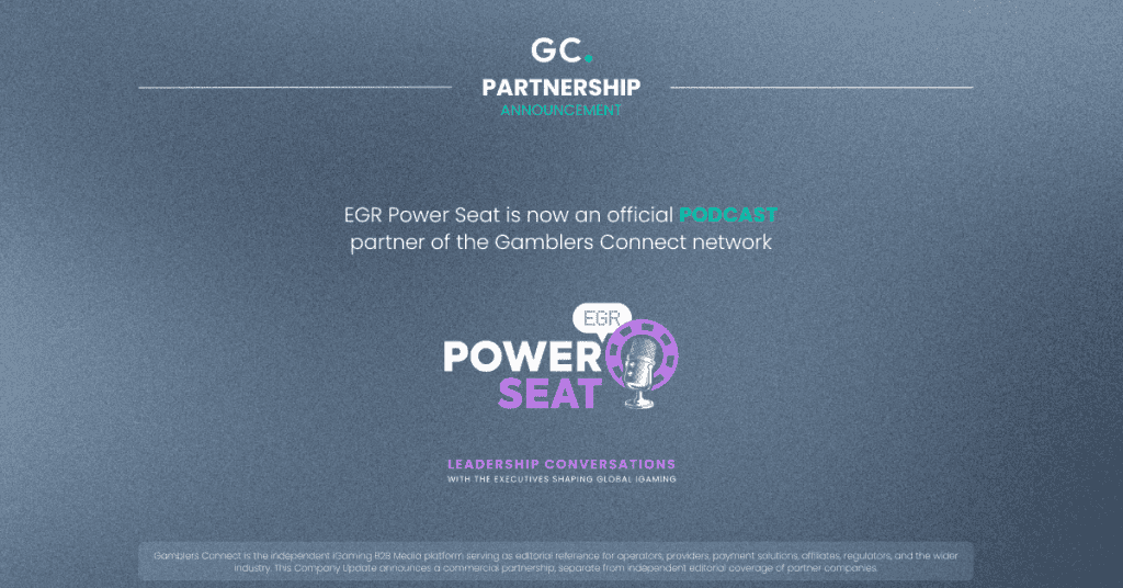 Gamblers Connect and EGR Global Announce Power Seat Partnership