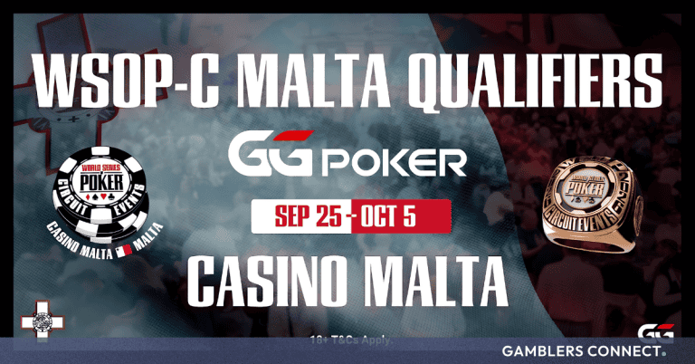 GGPoker Announces Exclusive Online Qualifiers for Inaugural WSOP Circuit Malta