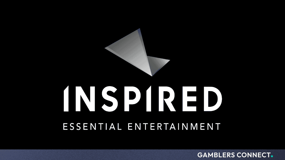Official corporate logo of Inspired Entertainment with the tagline "Essential Entertainment" against a dark background.