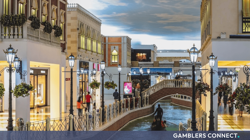 The exterior architecture and signage of the Venetian Resort in Las Vegas under regulatory oversight.