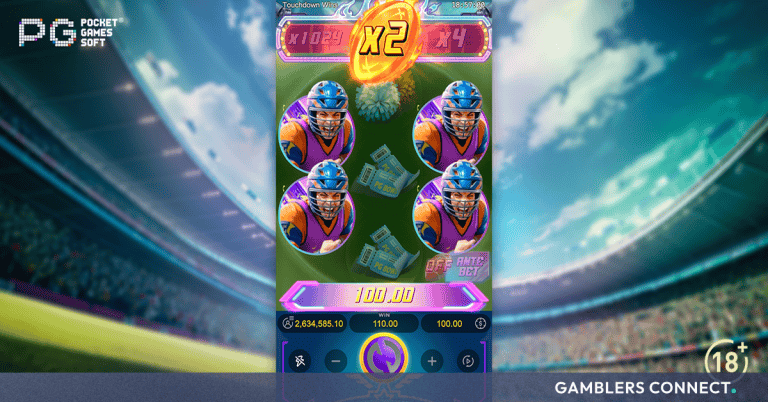 PG Soft Launches American Football-Inspired Slot Game Touchdown Wins