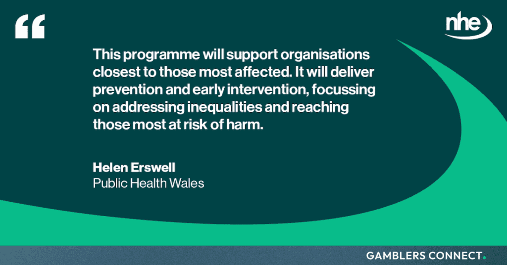 phw and wcva launch responsible gambling grant fund