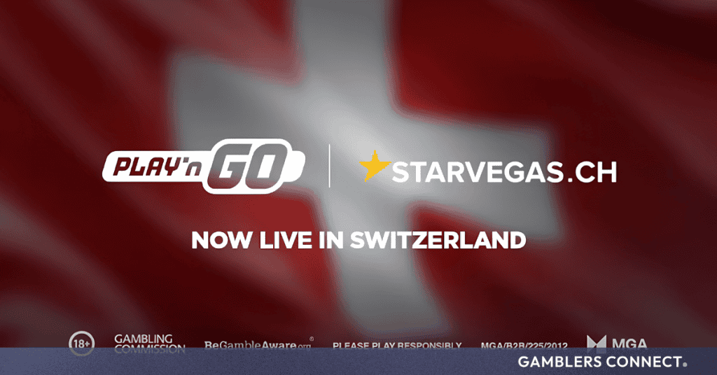 Play'n GO Expands Swiss Presence Through Strategic Partnership with StarVegas.ch
