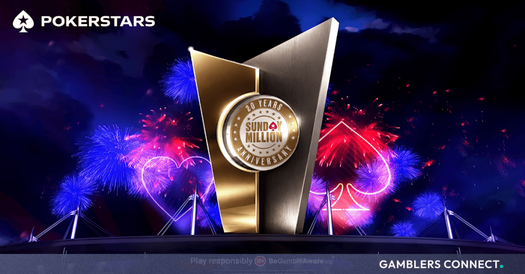Over 1,100 Players Secure Spots for PokerStars Sunday Million 20th Anniversary Finals