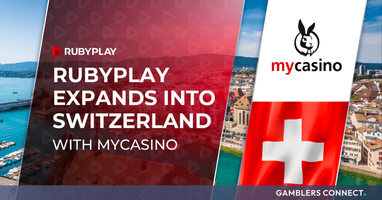 RubyPlay Enters the Swiss Market for the First Time via Partnership with mycasino